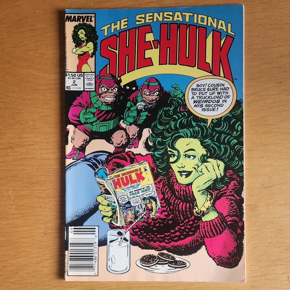 She-Hulk #1, #2 - 80s Comic Books (Lot of 2) - Picture 8 of 14